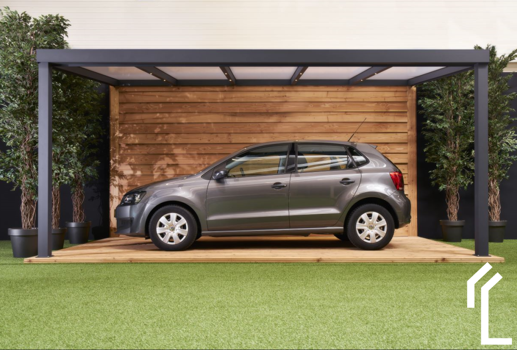 Kies jouw parkeerplek met een carport van aluminium vrijstaand
